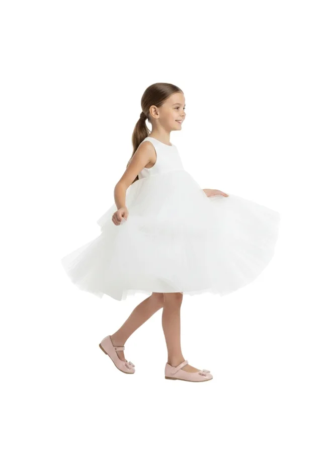 D'Daniela Tulle Layered Dress